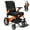 Orange, variant on Zygenair Foldable Aluminum Electric Wheelchair for Adults, 350 lbs Heavy Duty Motorized Power Chair, 30-Mile Range, 500W Brushless Motor, 12° Climb, Dual Batteries, Blue