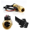 thumbnail image 4 of Sensor de Flujo de Agua Líquida de Efecto Hall de Cobre G1/2, Pulso Rojo, Negro y Amarillo, Para Calentadores de Agua, dispensador de Agua, Purificador de Agua, 4 of 7