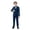 Navy, variant on Toddler Boys Formal Suit Blazer Waistcoat Trousers Bow Tie 4Pcs Set, Sizes 4-5T
