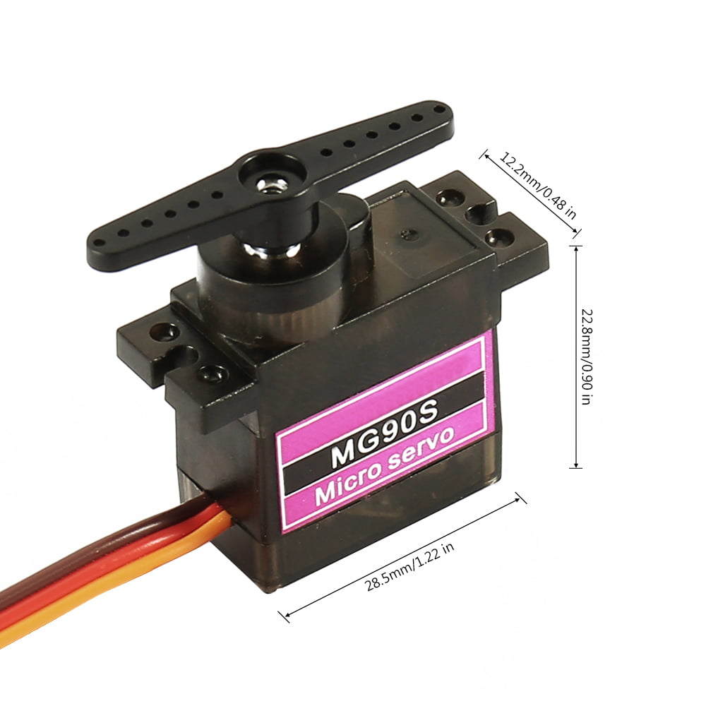 Mg90s Metal Gear High Speed Micro Servo 9 g pour RC Bâche helicopter boat auto 