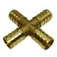 thumbnail image 5 of Tubo metálico de latón Adaptador de boquilla hexagonal Rosca Conector en Baoblaze Conector del adaptador de latón, 5 of 5