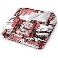 thumbnail image 2 of Collage Blanket Anime Blankets Cartoon Characters Soft Plush Fleece Flannel, 2 of 6