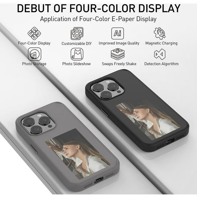 E Ink Phone Case for IPhone 16 Pro Max, 16 Pro, 16 Plue, 16 E Ink Phone Case for IPhone 16 Pro Max, 16 Pro, 16 Plue, 16