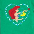 thumbnail image 3 of Disney Princess - Ariel - Heart - Valentine's Day - Youth Short Sleeve Graphic T-Shirt, 3 of 4