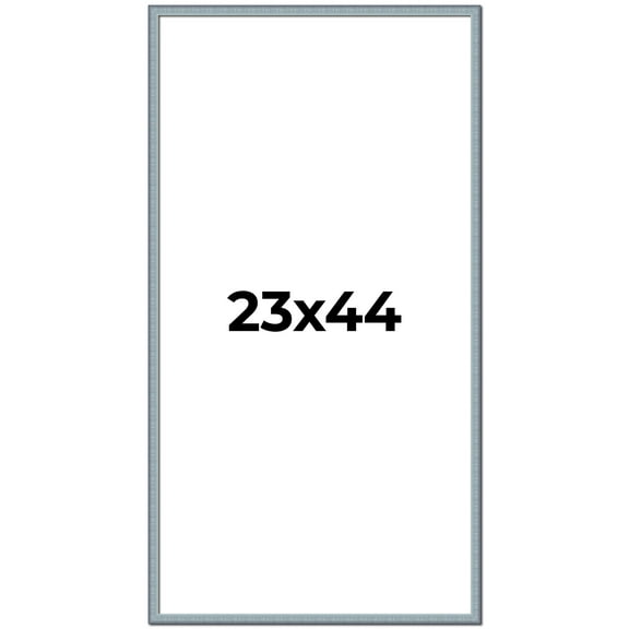 23x44 Frame Rustic Sky Blue Solid Wood Picture Frame | 0.75 Inch Moulding Width |Includes UV