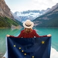 thumbnail image 5 of Anley EverStrong Series Alaska State Flag 3x5 Feet - Embroidery & Heavy Duty Canvas Header - Alaska AK State Flags, 5 of 8
