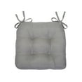 thumbnail image 3 of Achim Importing Co. Inc Chase Tufted Chair Seat Cushions, Set of Two-Color:Grey, 3 of 6