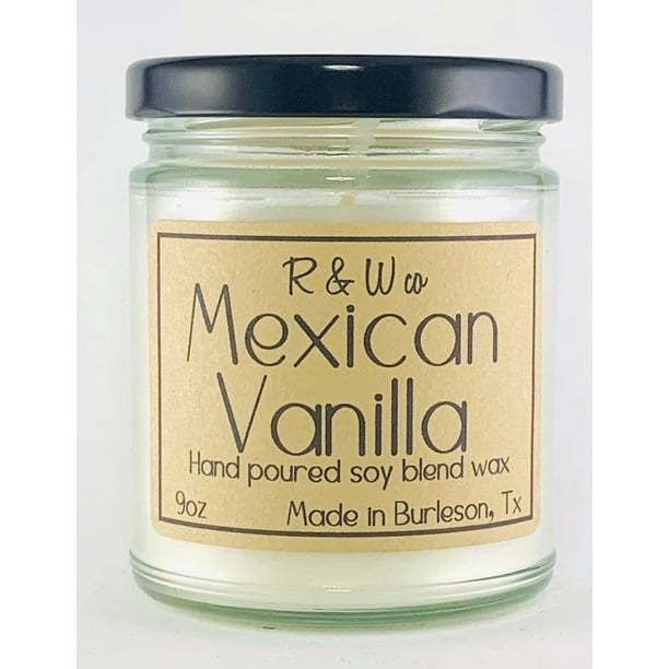 9oz Mexican Vanilla Candle Quality Candles at an Affordable Price