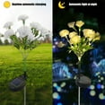 thumbnail image 5 of Steadline Solar Powered Decorative Flower Lights with Auto On/Off Feature for Garden Pathway and Landscape Lighting Waterproof LED Stake Lights with Flexible Stems for Custom Arrangements, 5 of 7