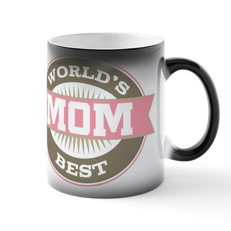 

CafePress - Worlds Best Mom - 11 oz Color Changing Magic Mug