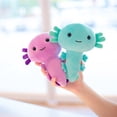 thumbnail image 4 of Poupée Salamandre Bleue Jouet en Peluche Axolotl Poupée Dinosaure hexagonal Poupée de Chiffon, 4 of 4