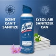 thumbnail image 2 of Lysol Air Sanitizer Spray for Air Sanitization and Bacterial Odor Elimination, Air Freshener Alternative, White Linen Scent, 10 oz (Pack of 2), 2 of 9