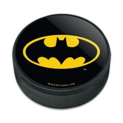 Batman Classic Bat Shield Logo Ice Hockey Puck