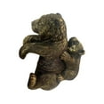 thumbnail image 2 of Figura decorativa de animal para jardín, estatua artística, artesanía, bonita maceta colgante. oso, 2 of 9