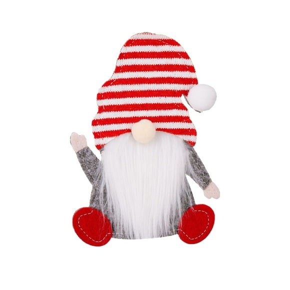 Holiday Decorations Christmas Christmas Holiday Decoration Supplies Knife And Fork Cover Faceless Old Man Tableware Cover Three Dimensional Dwarf Knife And Fork Cover Old Man Gifts