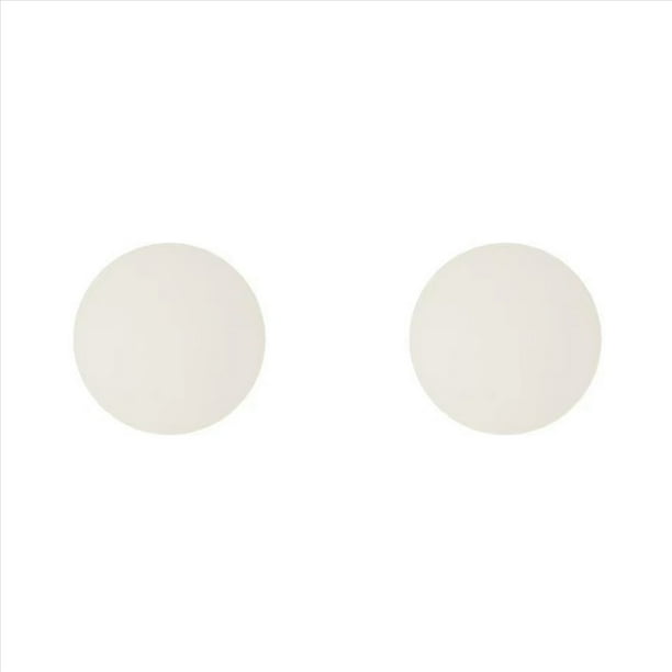 2X Lámpara de Pared de Vidrio con Bola de Cristal - Aplique LED para Dormitorio, Mesita de Noche y Sala de Estar, Diámetro 12 cm