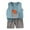 set boy h26 Sky Blue, variant on HUCOAE Boys Outfit Summer Baby Boy Clothes Baby Boy Summer Clothes Sleeveless Tank Tops Vest T-Shirt   Casual Shorts Toddler Outfits Set 6-9 Months Sky Blue