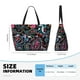thumbnail image 4 of Fotbe Paisley Bolsa de Viaje para Playa - Resistente al Agua, Bolsa Tote de Gran Capacidad y Ligera con 7 Bolsillos para Mujeres y Hombres, 4 of 7