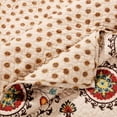 thumbnail image 5 of Andorra Cotton Throw, Throw, Quilted, Multi-Colored, Cotton, Nature / Floral, Cottage/Country, 5 of 5