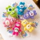 thumbnail image 2 of LLavero de 15 cm Miniso Kawaii Care Bears con colgante de dibujos animados de anime, oso de peluche auténtico de arcoíris, regalo de cumpleaños para niñas, 2 of 5