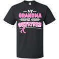 thumbnail image 3 of Inktastic My Grandma is a Survivor Breast Cancer Awareness T-Shirt, 3 of 5