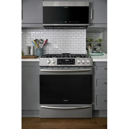 Frigidaire - Gallery Series 1.5 Cu. Ft. Convection Over-the-Range Microwave with Sensor Cooking - Stainless steel