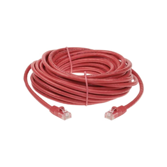 SF Cable Cat6 UTP Ethernet Cable, 30 feet - Red