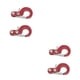 thumbnail image 4 of Vogacara Paquete de 2 ganchos para remolque, escala 1/10, instalación práctica, firmeza, suministros RC, accesorios mejorados, enganche de Rojo 2piezas, 4 of 6
