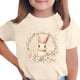 thumbnail image 1 of Manga Corta Crop Top para Niños con Lindo Estampado de Pascua, Cuello Redondo Casual Graphic Tee para 3-14 Años, Tela Suave Transpirable, 1 of 5