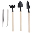 thumbnail image 2 of Garden Tools Set 19 Pcs Succulent Plants Tools Planting Gardening Trimming Pruning Shears Scissors Cutter Rake Spatula Root Hook[pink], 2 of 8