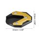 thumbnail image 4 of Ofertas Únicas 1 Juego de Almohadilla de Extensión de Caballete de Motocicleta para Suzuki Jixer 250 SF 2018-2023 Tono Dorado, 4 of 6