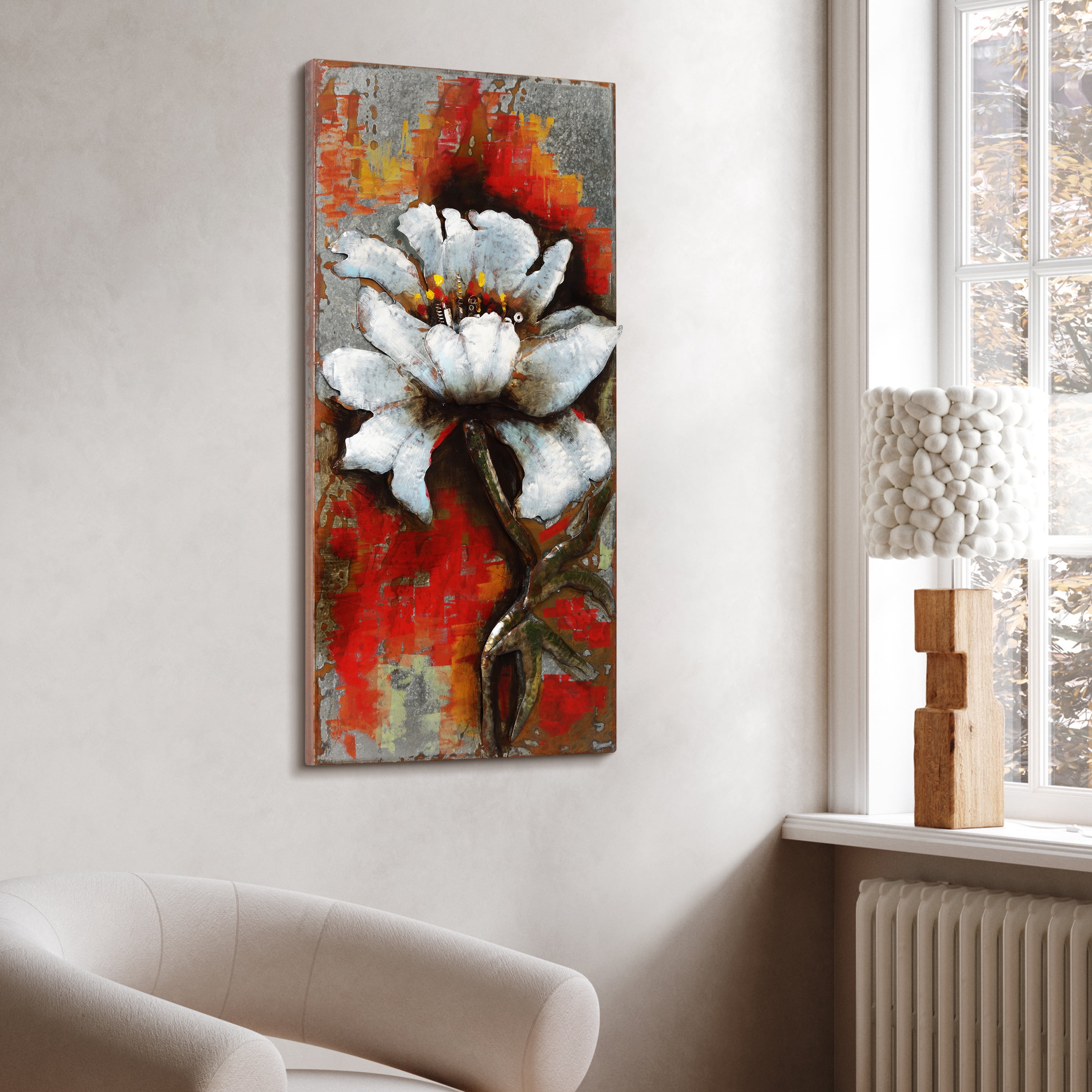 Empire Art Primo Mixed Media Sculpture - Garden Rose 1