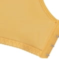 thumbnail image 5 of Gkeoshab Nursing Bras Women's Plus Size Bra Lightweight Lace Shaper with Flexible Underwire for Support Yellow 46F, 5 of 8