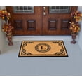 thumbnail image 5 of A1HC First Impression Hand Crafted by Artisans Geneva Monogrammed Entry Doormat, 24"X39" L, 5 of 7