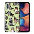 thumbnail image 2 of FINCIBO Soft TPU Black Case Slim Cover for Samsung Galaxy A50 6.4" 2019, Australian Shepherd Funny Playful Postures, 2 of 6