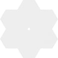 thumbnail image 4 of 26"OD x 1"ID x 9"C x 1"P Daisy Architectural Grade PVC Contemporary Ceiling Medallion, 4 of 11