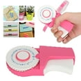 thumbnail image 4 of Label making embosser embossing label machine embossing label maker label maker office supplies Embossing Manual Typewriter Label Making Embosser DIY Office Supplies Pink E-303 ANGGREK Otros, 4 of 8