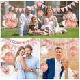 thumbnail image 3 of Yansion Rose Gold Welcome Home Decoration Kit, 1 Set of Banners and Balloons, 3 of 9
