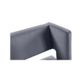 thumbnail image 4 of Meridian Furniture Caleb Grey Velvet Counter Stool, Set of 2, 4 of 7