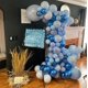 thumbnail image 4 of YanonmyfdBlue Balloons Metallic Blue Balloon, 60Pcs 12Inch Chrome Blue Balloons Kit Macaron Light Pearl Navy Blue Latex Balloons for Birthday Wedding Party Decoration,Pink, 4 of 17
