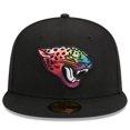 thumbnail image 2 of Men's New Era  Black Jacksonville Jaguars 2023 NFL Crucial Catch 59FIFTY Fitted Hat, 2 of 5
