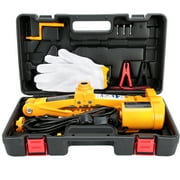 Kritne Electric Jack, Auto Electric Jack,3Ton 12V DC Automotive Car Electric Jack Lifting SUV Van Garage and Emergency Equipment