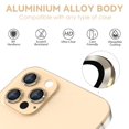 thumbnail image 3 of Smasener for iPhone 14 Pro - iPhone 14 Pro Max Camera Lens Protector, 9H Tempered Glass Camera Cover Screen Protector Metal Individual Ring for iPhone 14Pro 6.1 inch iPhone 14 ProMax 6.7 inch, 3 of 6