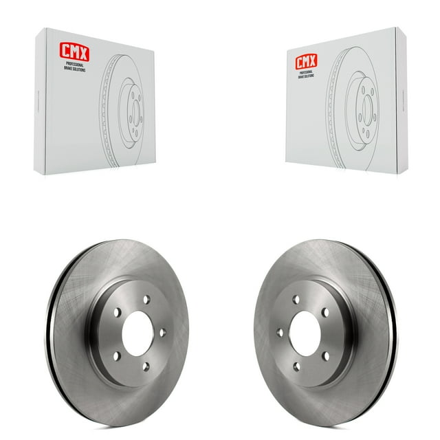 CMX Front Disc Brake Rotors Pair for Car Ford Escape Mazda Tribute Mercury Mariner K8-100165