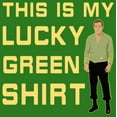 thumbnail image 2 of Men's Star Trek St. Patrick's Day Kirk This is my Lucky Green Shirt  Sweatshirt Kelly Green Medium, 2 of 4