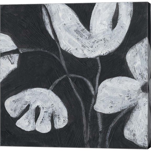 Great Art Now Monochrome Meadow III by June Erica Vess, Canvas Wall Art, 12W x 12H