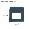 thumbnail image 2 of Unique Bargains 4'' Clear Double Sided Mailing Photos Full Face Window Envelopes, Blue 10 Pack, 2 of 5
