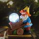 thumbnail image 5 of SZTXJ Garden Gnome Ornaments Solar Power Outdoor Decoration Gnome Statue Figurine Waterproof Solar Light Garden Gnome Sculpture Gifts for Patio Lawn Y, 5 of 5