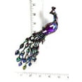 thumbnail image 4 of Kurt Adler Jeweled Peacock Birds Holiday Acrylic Figurine Ornaments, 2 Count (1.5"), 4 of 5