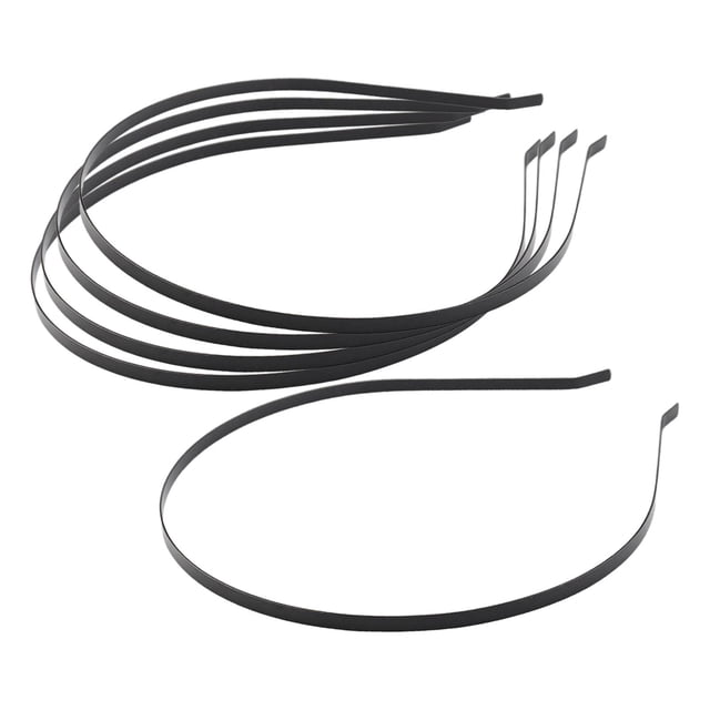 Diademas lisas Colco de acero inoxidable 5 mm 5 uds
